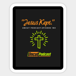 Jesus Kept Tee Sticker